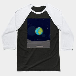 Moonscape Baseball T-Shirt